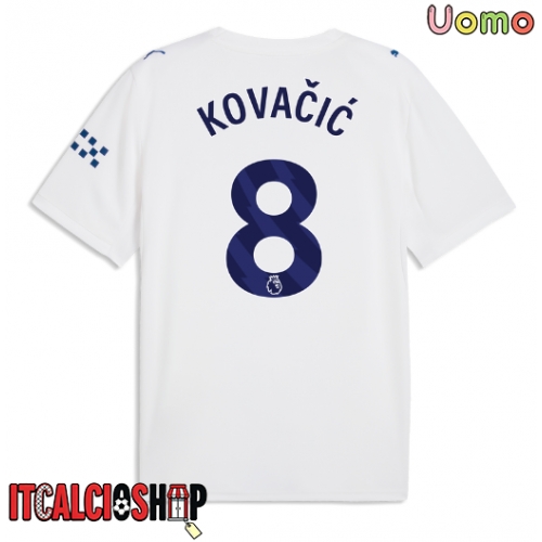 Manchester City Mateo Kovacic #8 Terza Maglia 2026-27 Manica Corta